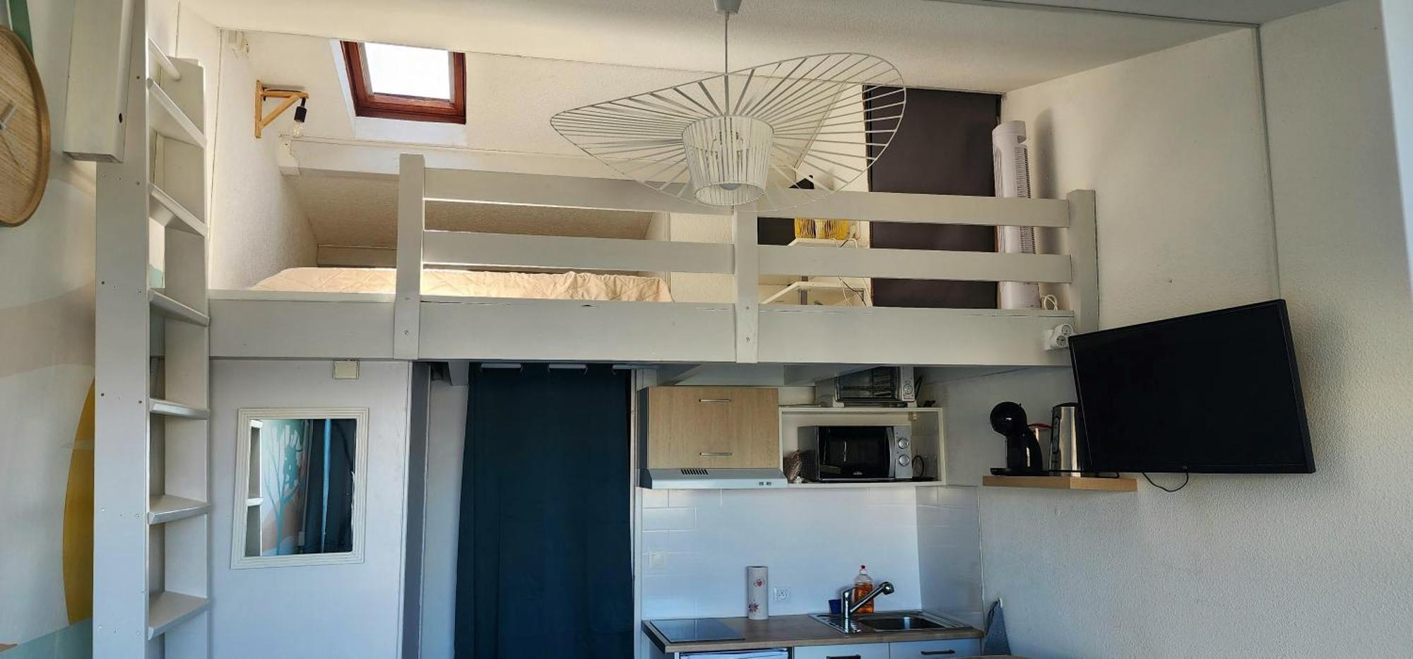Studio Meuble Cap D Agde Avec Tres Belle Vue Sur Le Port Exteriör bild