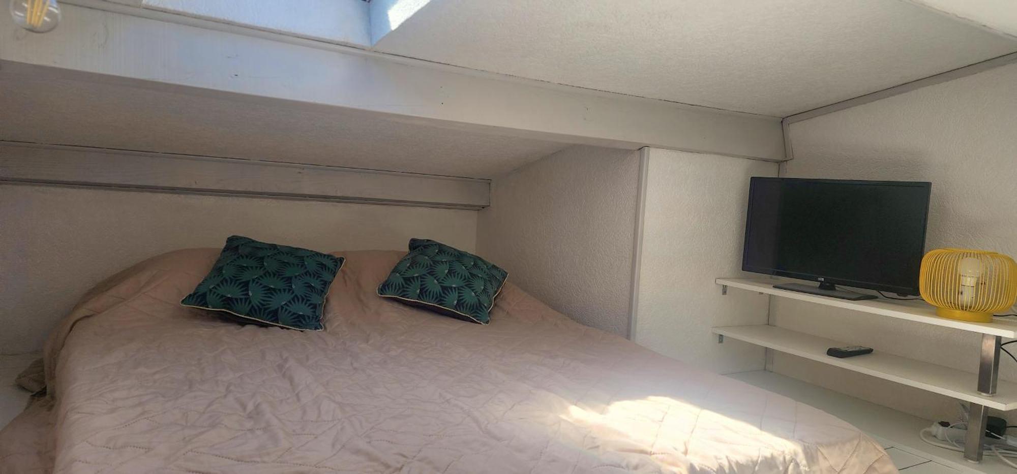 Studio Meuble Cap D Agde Avec Tres Belle Vue Sur Le Port Exteriör bild